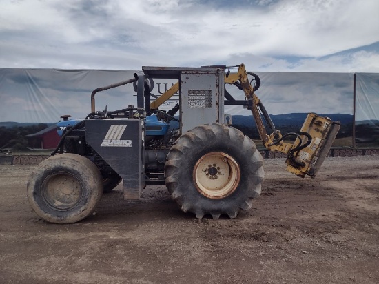 02 New Holland 7610S Tractor w/Alamo Side Mower (QEA 4796)