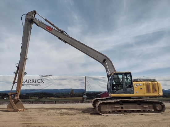 07 John Deere 270D LC Excavator w/Boom (QEA 4901)