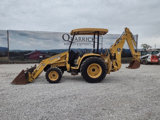 06 John Deere 110 Backhoe (QEA 5011)