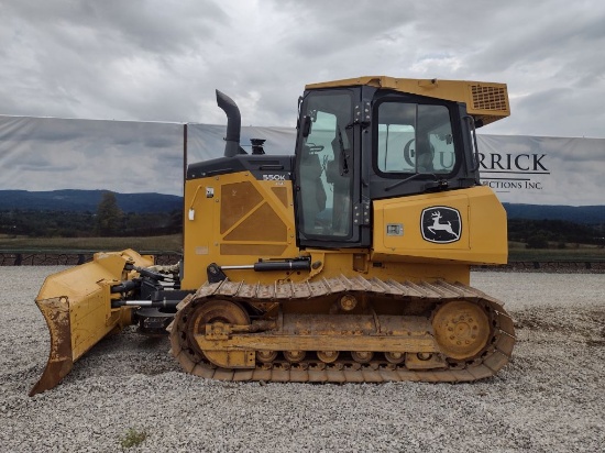 21 John Deere 550K LGP Dozer (QEA 6123)