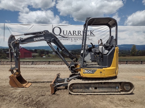 23 John Deere 30G Excavator (QEA 6193)
