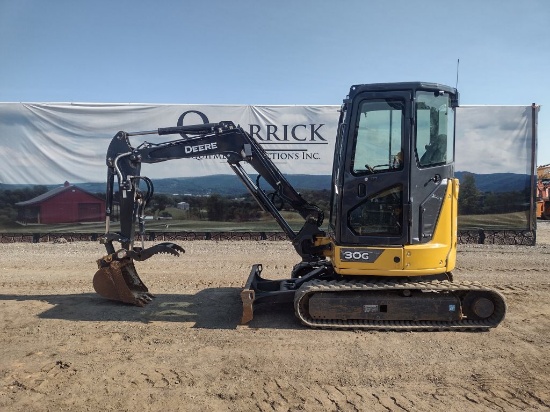 22 John Deere 30G Excavator (QEA 6196)