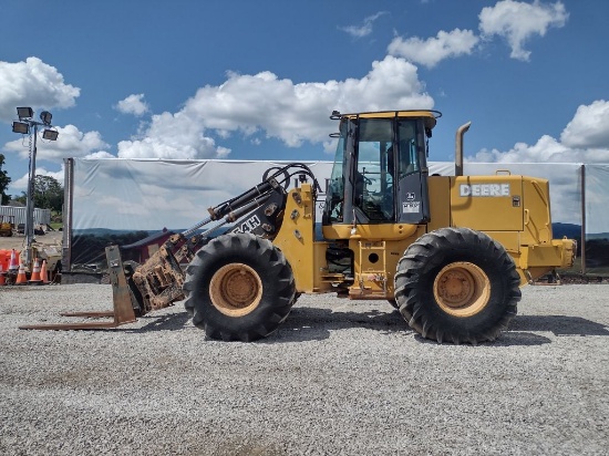 03 John Deere TC54H Wheel Loader (QEA 6455)