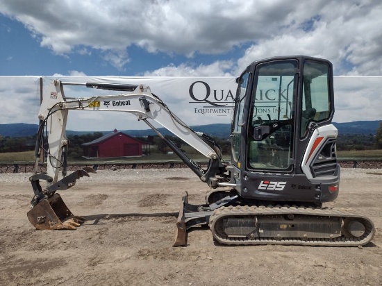 21 Bobcat E35I Excavator (QEA 6765)