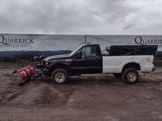 09 Ford F250 Truck w/Plow & Salt Spr^TITLE^BOOK^ (QEA 4925)