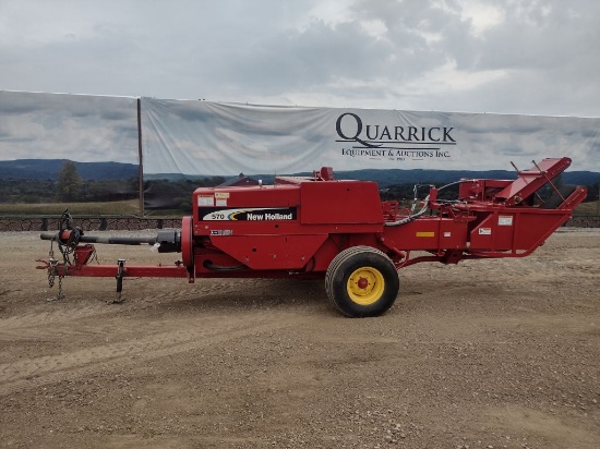 06 New Holland 570 Square Baler (QEA 6002)