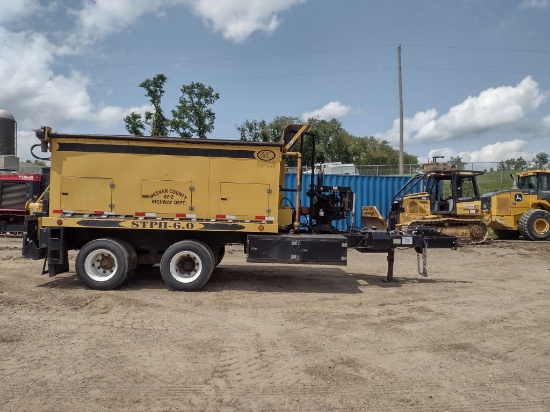 07 Stepp STPH-6.0 Asphalt Patch Trailer^TITLE^BOOK (QEA 7879)