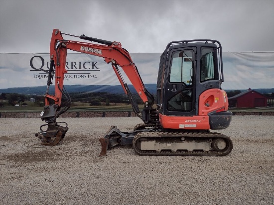 16 Kubota KX040-4 Excavator (QEA 7722)