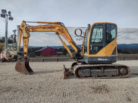 17 Hyundai Robex 60CR-9A Excavator (QEA 8092)