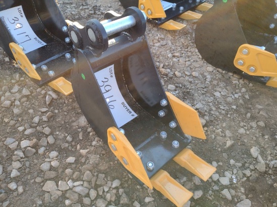 20 cm Toothed Bucket (QEA 3916)