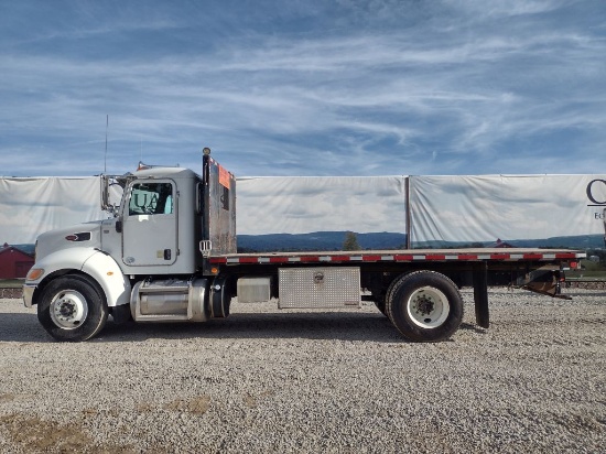 16 Peterbilt 337 Flatbed Truck^TITLE^ (QEA 5022)