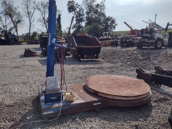 Turntable to Shrinkwrap Pallets (QEA 5074)