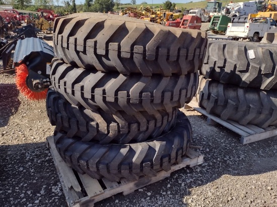 (4) Solitek 14.00-24TG Tires (QEA 9997)