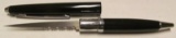667 SHARP KNIFE DISGUISED AS PEN ~ BLACK ~ VERY SHARP BLADE KNIFE CONSEALED INSIDE OF WORKING BLACK