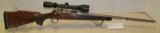 349 ~ REMINGTON ~ MODEL 700 ~ 222 REM ~ 11268 ~ SCOPE SIMMONS WIDE ANGLE 44MAG 3-10X44