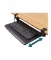 Stand Up Desk Store Compact Clamp-On Retractable Adjustable Keyboard Tray/Under Desk Keyboard Tray |