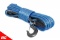 Rough Country Blue Synthetic Winch Rope w/Clevis Hook and Sleeve 85 FT Rated at 16,000 LBS RS114