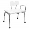Carex Tub Transfer Bench - Shower Chair Transfer Bench with Height Adjustable Legs - Convertible to