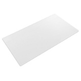 Desk Pad Clear, Fleeken Non-Slip PVC Soft Writing Mat - 34 x17 Inches Round Edges