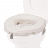 PCP Universal Fit 3 Inch Elevated Toilet Seat, Low Profile Rise Height Lift, Tightening Stability Lo