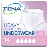 Tena Incontinence Underwear for Women, Super Plus Absorbency, XLarge, 14 Count