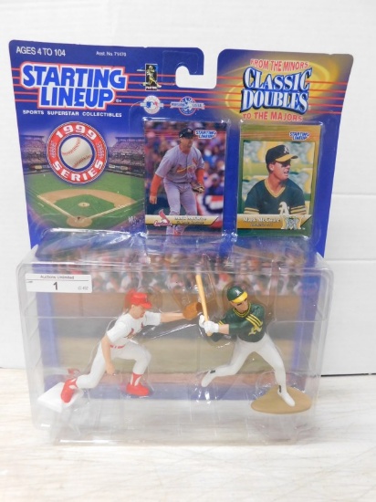 STARTING LINEUP CLASSIC DOUBLES MARK MCGWIRE & MARK MCGWIRE