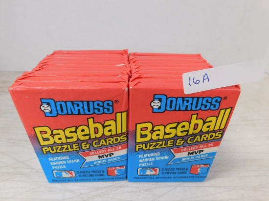 GROUP OF UNOPENED WAX PACKS 20 PACKS SEALED 1989