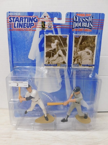 STARTING LINEUP CLASSIC DOUBLES MICKEY MANTLE & ROGER MARIS