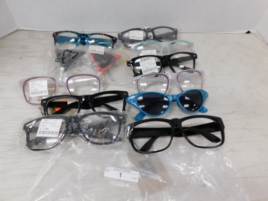 BUNDLE OF 12 COSTUME EYEGLASSES