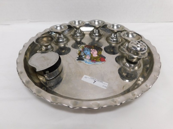 STAINLESS STEEL PUJA  THALI