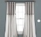 Beckham Window Solid Semi-Sheer Rod Pocket Curtain Panel Gray 40