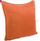 Hysley Indoor Microsuede Floor Pillow Tangerine Dream