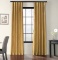 Lochleven Silk Solid Color Room Darkening Thermal Rod Pocket Curtains/Drapes 50