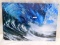 550 THE WAVE GRAPHIC ART PRINT ON WRAPPED CANVAS 26
