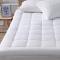 EMONIA FULL MATTRESS COVER WHITE 54 X 75 X 18  WHITE (OUT OF PACKAGE)