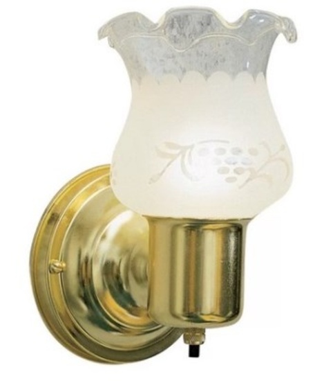 Ashworth 1-Light Wall Sconce Antique Brass