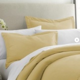 Imogene King Premium Ultra Soft Pillow Sham Gold