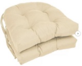 Indoor/Outdoor Dining Chair Cushion Egg Shell