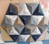 Faceted Hexagonal Wall Decor