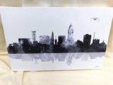 558 LINCOLN NEBRASKA SKYLINE PICTURE ON WRAPPED CANVAS 19