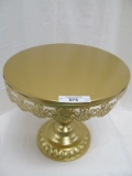 GOLD METAL CAKE STAND