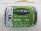 GREENWORKS SINGLE LINE AUTO-FEED SPOOL