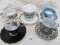 LOT OF 5 ASSORTED TEACUPS & SAUCERS