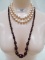 LOT OF 2 FASHION NECKLACES
