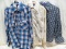 LOT OF 3 ASSORTED WESTERN SHIRTS