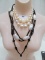 LOT OF 4 FASHION NECKLACES