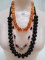 LOT OF 3 FASHION NECKLACES