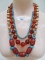 LOT OF 3 FASHION NECKLACES