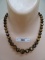 STERLING SILVER TIGERS EYE NECKLACE