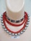 LOT OF 5 FASHION NECKLACES